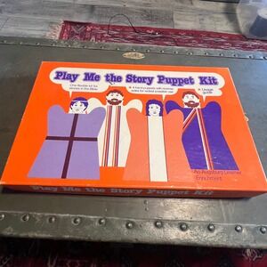 Vintage Play Me the Story Puppet Kit Bible Stories Augsburg Learner Enrichment